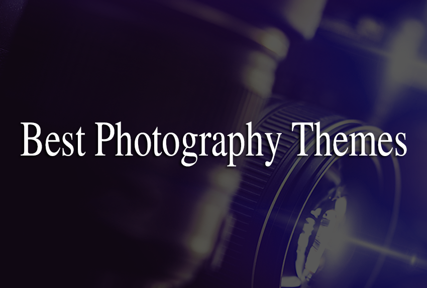 Best Photography Website Templates