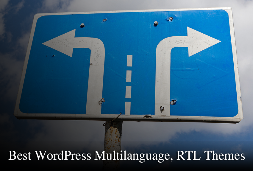 Best WordPress Multilanguage, RTL Themes