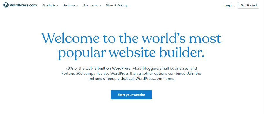 WordPress.com is free