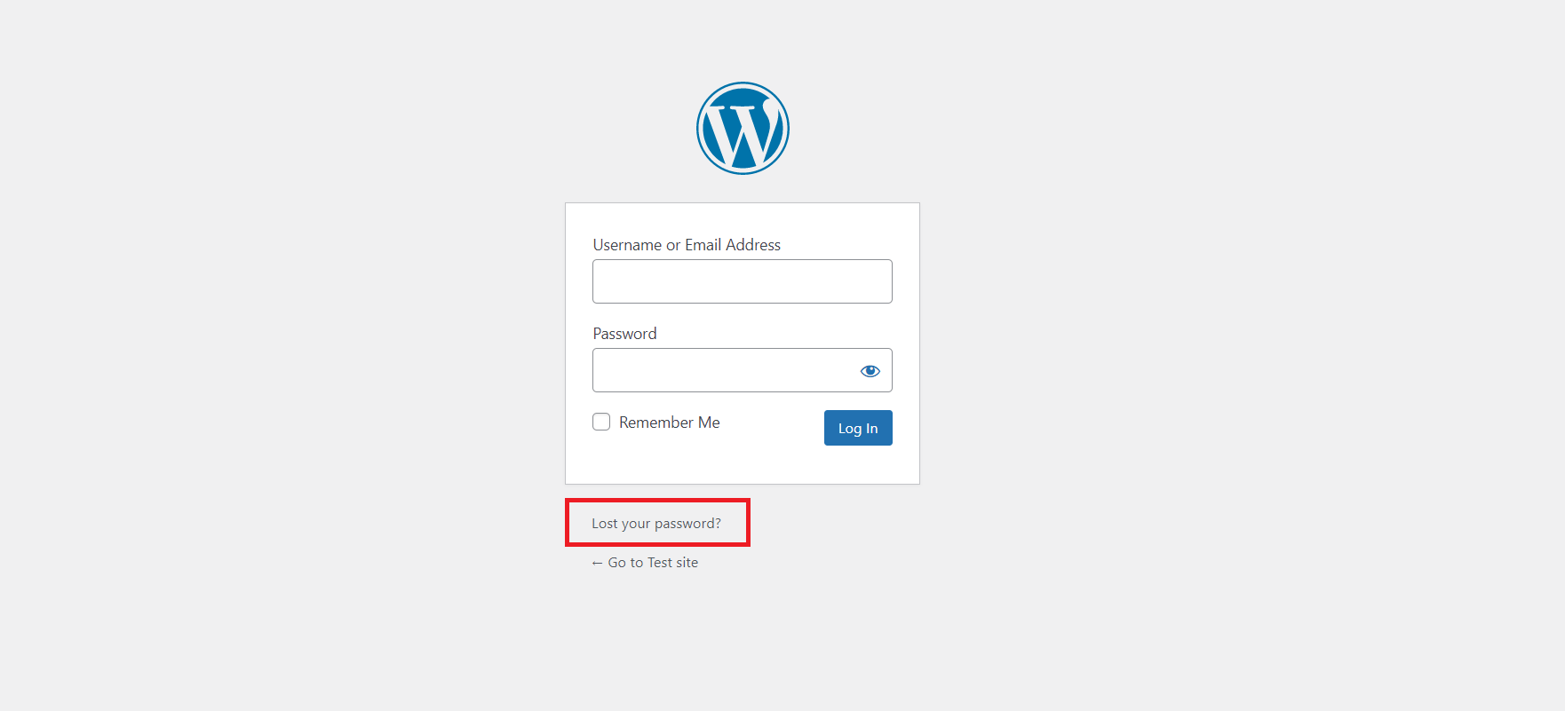 WordPress Login Issues - Password Reset