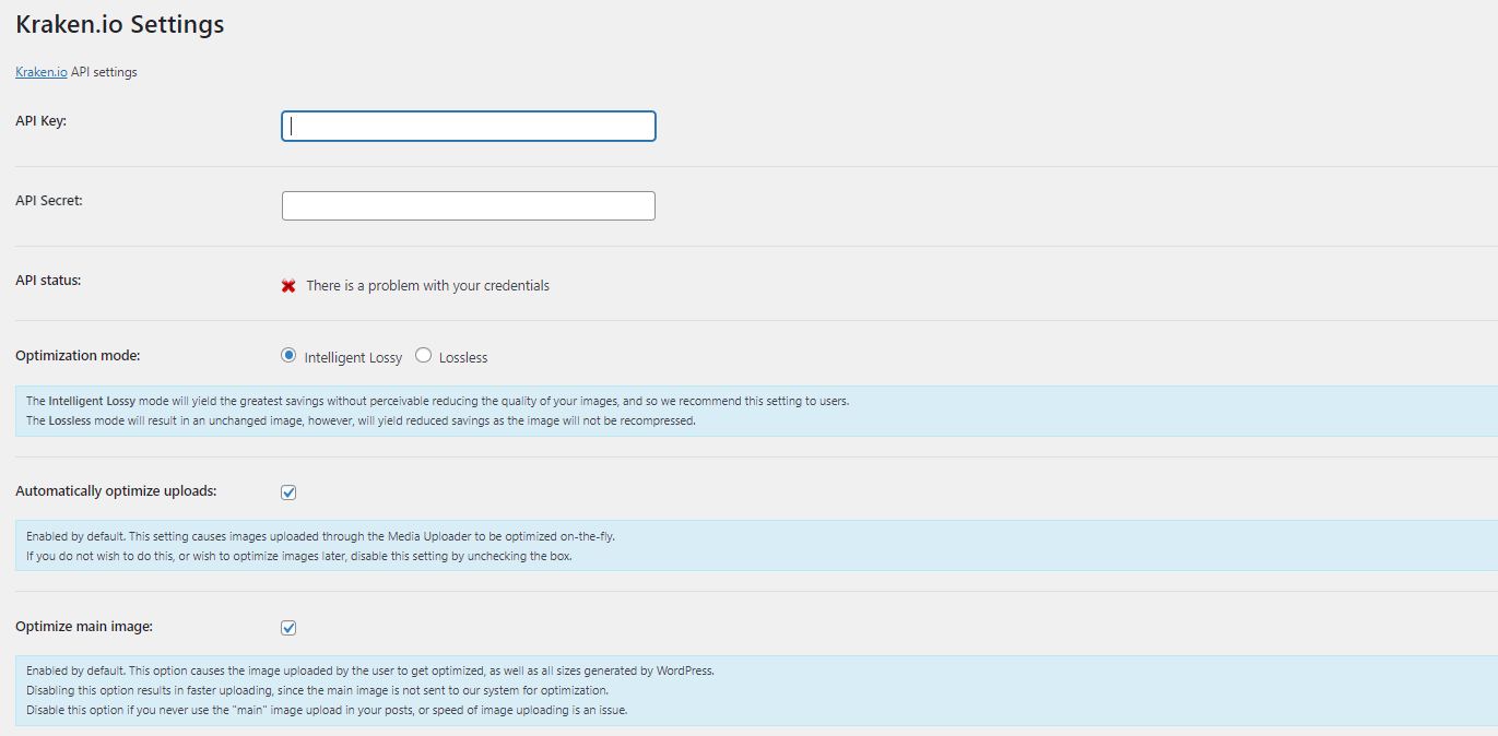 Kraken Image Optimizer - Best WordPress image optimization plugins