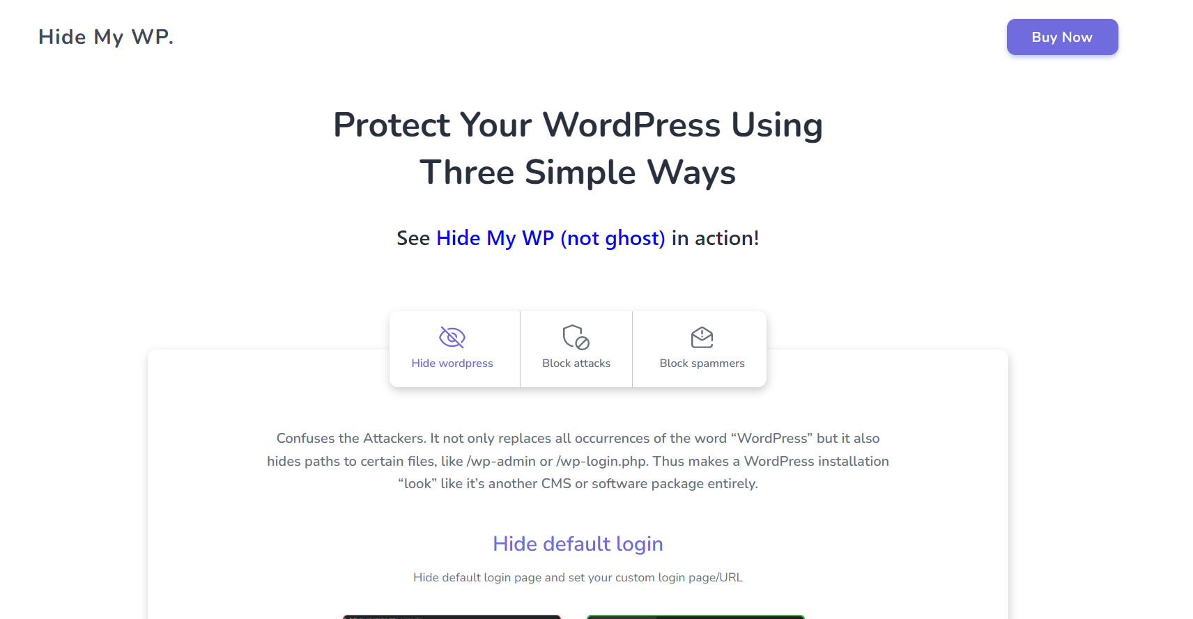 HideMyWP - Top 10 WordPress Security Plugins