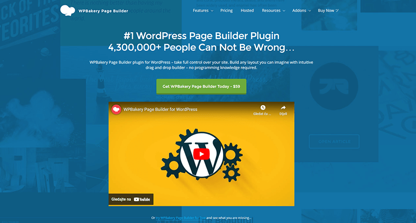 WP Bakery WordPress Page Builder