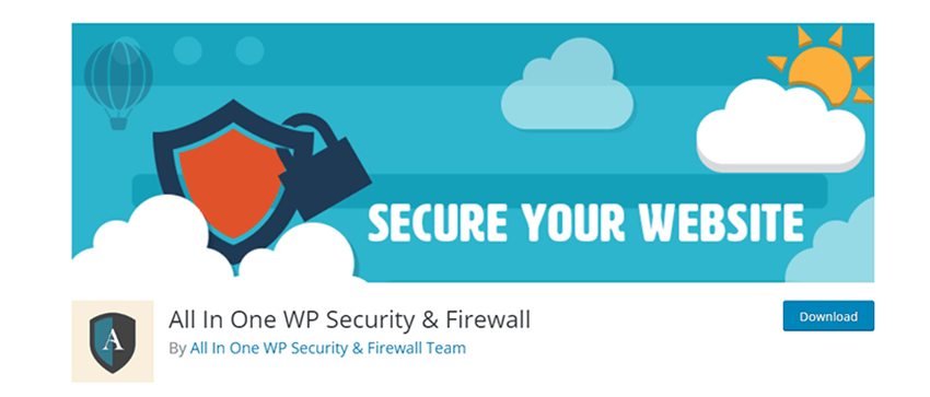 Secure WordPress Websites - All in one wp security plugin