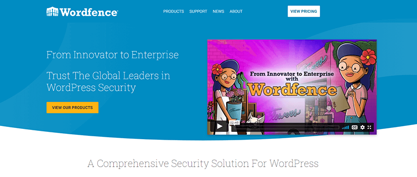 Secure WordPress Websites - Wordfence Security Plugin