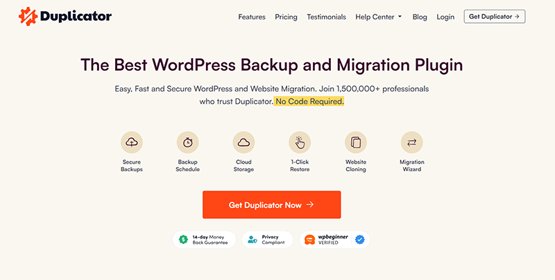 Duplicator WordPress Plugin